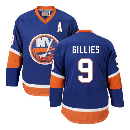 Adult Authentic New York Islanders Clark Gillies Royal Blue Throwback Official CCM Jersey