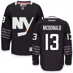 Adult Authentic New York Islanders Colin Mcdonald Black Alternate Official Reebok Jersey