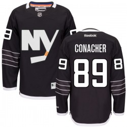 Adult Authentic New York Islanders Cory Conacher Black Alternate Official Reebok Jersey