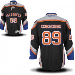 Adult Authentic New York Islanders Cory Conacher Black Alternate Official Reebok Jersey
