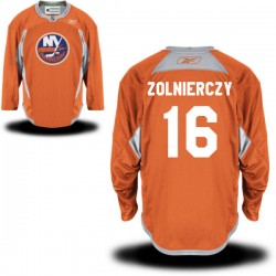 Adult Authentic New York Islanders Harry Zolnierczyk Orange Alternate Official Reebok Jersey