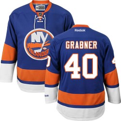 Adult Authentic New York Islanders Michael Grabner Royal Blue Home Official Reebok Jersey