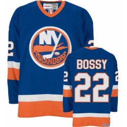 Adult Premier New York Islanders Mike Bossy Royal Blue Throwback Official CCM Jersey