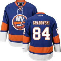 Adult Authentic New York Islanders Mikhail Grabovski Royal Blue Home Official Reebok Jersey