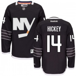 Adult Authentic New York Islanders Thomas Hickey Black Alternate Official Reebok Jersey