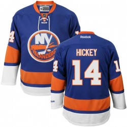 Adult Authentic New York Islanders Thomas Hickey Royal Blue Home Official Reebok Jersey