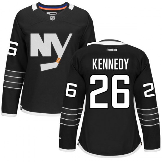 Women's Premier New York Islanders Tyler Kennedy Black Alternate Official Reebok Jersey