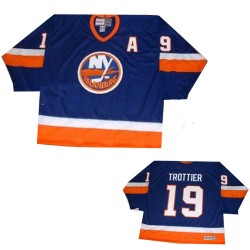 Adult Authentic New York Islanders Bryan Trottier Royal Blue Throwback Official CCM Jersey