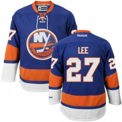 Adult Authentic New York Islanders Anders Lee Royal Blue Home Official Reebok Jersey