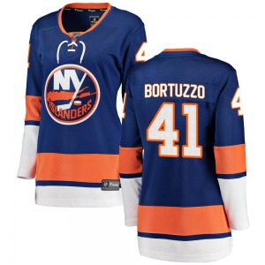 Women's Breakaway New York Islanders Robert Bortuzzo Blue Home Official Fanatics Branded Jersey