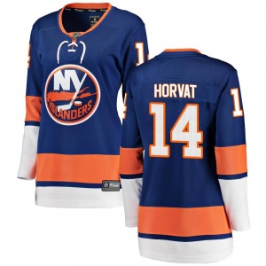 Women's Breakaway New York Islanders Bo Horvat Blue Home Official Fanatics Branded Jersey