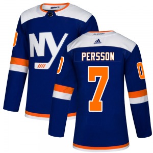 Adult Authentic New York Islanders Stefan Persson Blue Alternate Official Adidas Jersey