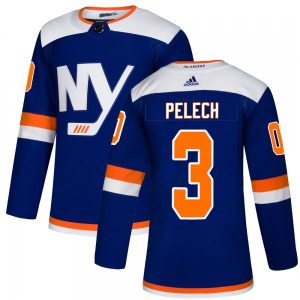Youth Authentic New York Islanders Adam Pelech Blue Alternate Official Adidas Jersey