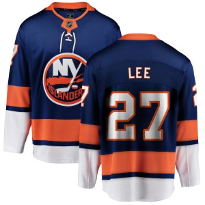 Youth Breakaway New York Islanders Anders Lee Blue Home Official Fanatics Branded Jersey