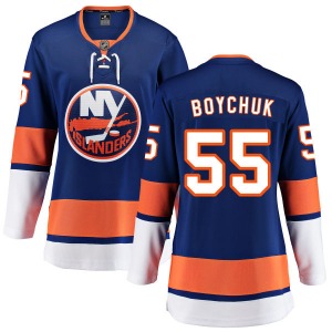Women's Breakaway New York Islanders Johnny Boychuk Blue Home Official Fanatics Branded Jersey