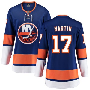 Women's Breakaway New York Islanders Matt Martin Blue Home Official Fanatics Branded Jersey