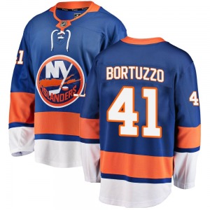 Youth Breakaway New York Islanders Robert Bortuzzo Blue Home Official Fanatics Branded Jersey