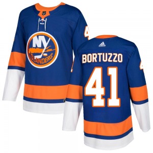 Adult Authentic New York Islanders Robert Bortuzzo Royal Home Official Adidas Jersey