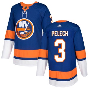 Adult Authentic New York Islanders Adam Pelech Royal Home Official Adidas Jersey