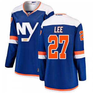 Women's Breakaway New York Islanders Anders Lee Blue Alternate Official Fanatics Branded Jersey
