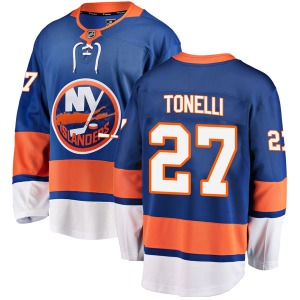 Adult Breakaway New York Islanders John Tonelli Blue Home Official Fanatics Branded Jersey