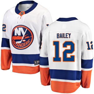 Adult Breakaway New York Islanders Josh Bailey White Away Official Fanatics Branded Jersey