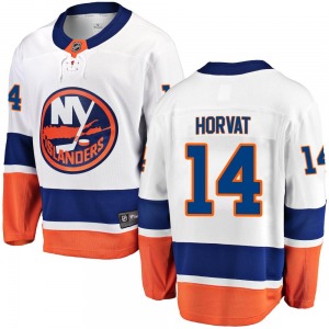 Adult Breakaway New York Islanders Bo Horvat White Away Official Fanatics Branded Jersey