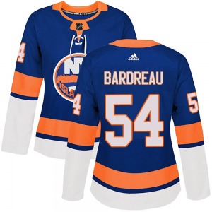 Women's Authentic New York Islanders Cole Bardreau Royal Home Official Adidas Jersey