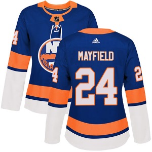 Women's Authentic New York Islanders Scott Mayfield Royal Home Official Adidas Jersey
