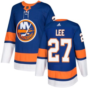 Adult Authentic New York Islanders Anders Lee Royal Official Adidas Jersey