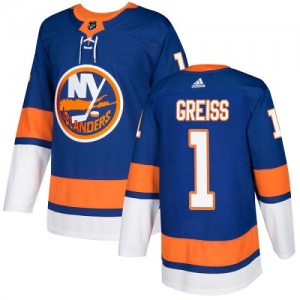 Youth Authentic New York Islanders Thomas Greiss Royal Blue Home Official Adidas Jersey