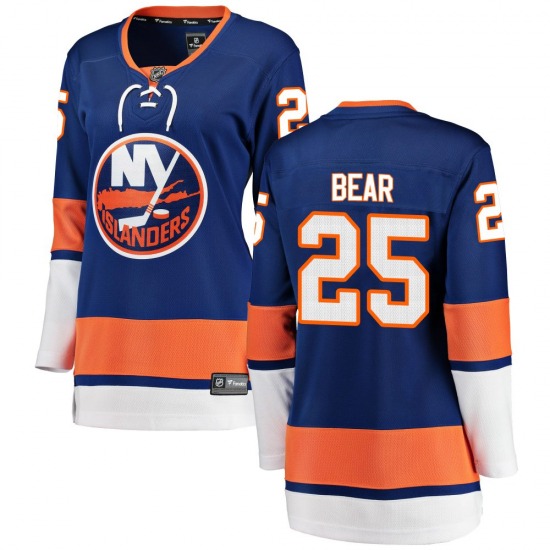 Women's Breakaway New York Islanders Ethan Bear Blue Home Official Fanatics Branded Jersey