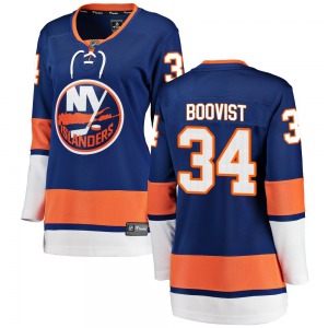 Women's Breakaway New York Islanders Adam Boqvist Blue Home Official Fanatics Branded Jersey