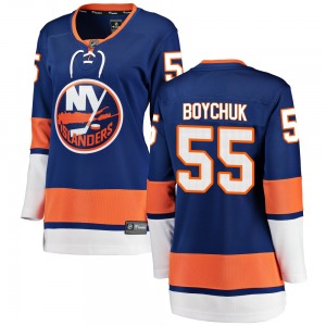 Women's Breakaway New York Islanders Johnny Boychuk Blue Home Official Fanatics Branded Jersey