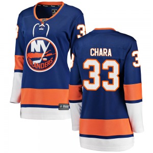 Women's Breakaway New York Islanders Zdeno Chara Blue Home Official Fanatics Branded Jersey