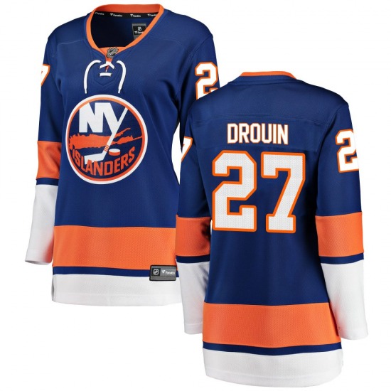 Women's Breakaway New York Islanders Jonathan Drouin Blue Home Official Fanatics Branded Jersey