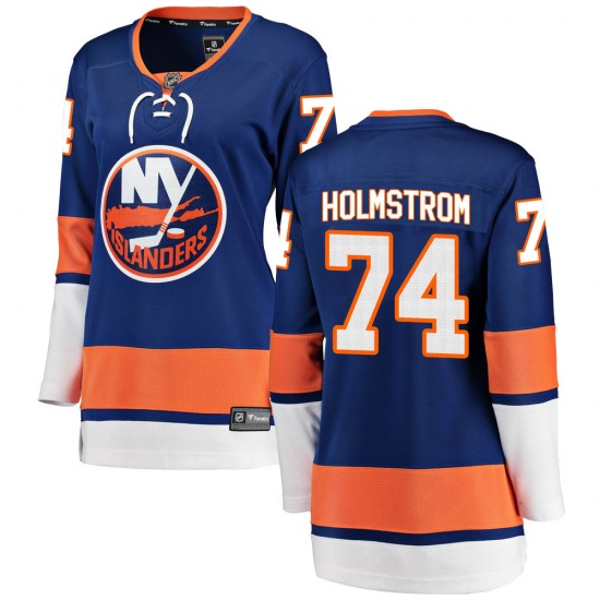 Women's Breakaway New York Islanders Simon Holmstrom Blue Home Official Fanatics Branded Jersey