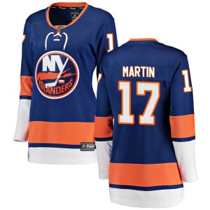 Women's Breakaway New York Islanders Matt Martin Blue Home Official Fanatics Branded Jersey