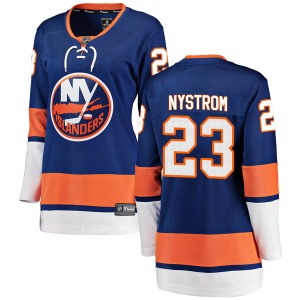 Women's Breakaway New York Islanders Bob Nystrom Blue Home Official Fanatics Branded Jersey