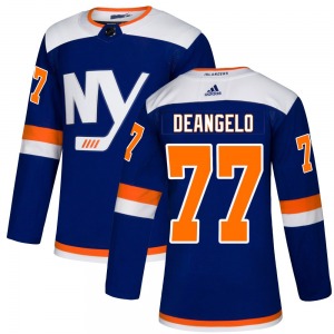 Adult Authentic New York Islanders Tony DeAngelo Blue Alternate Official Adidas Jersey