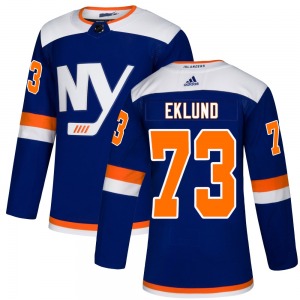 Adult Authentic New York Islanders Victor Eklund Blue Alternate Official Adidas Jersey