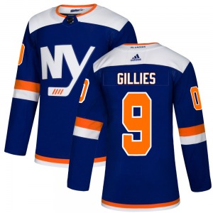Adult Authentic New York Islanders Clark Gillies Blue Alternate Official Adidas Jersey