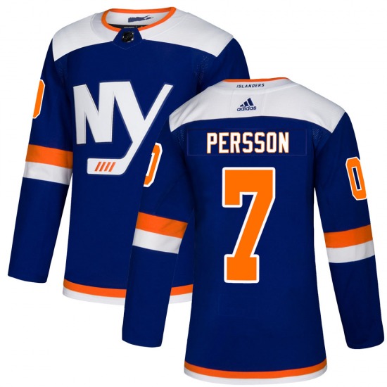 Youth Authentic New York Islanders Stefan Persson Blue Alternate Official Adidas Jersey