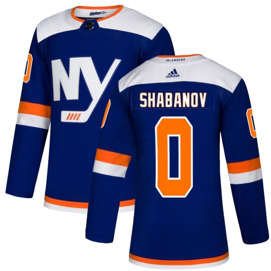 Youth Authentic New York Islanders Maxim Shabanov Blue Alternate Official Adidas Jersey