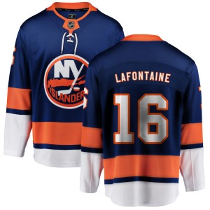 Youth Breakaway New York Islanders Pat LaFontaine Blue Home Official Fanatics Branded Jersey
