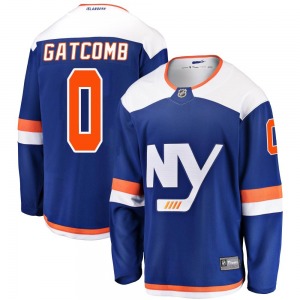 Youth Breakaway New York Islanders Marc Gatcomb Blue Alternate Official Fanatics Branded Jersey