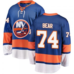 Youth Breakaway New York Islanders Ethan Bear Blue Home Official Fanatics Branded Jersey