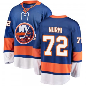 Youth Breakaway New York Islanders Jesse Nurmi Blue Home Official Fanatics Branded Jersey