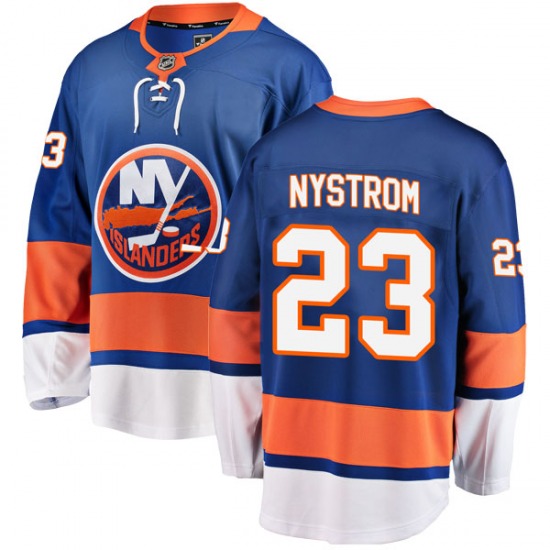 Youth Breakaway New York Islanders Bob Nystrom Blue Home Official Fanatics Branded Jersey