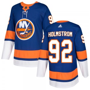 Adult Authentic New York Islanders Simon Holmstrom Royal Home Official Adidas Jersey
